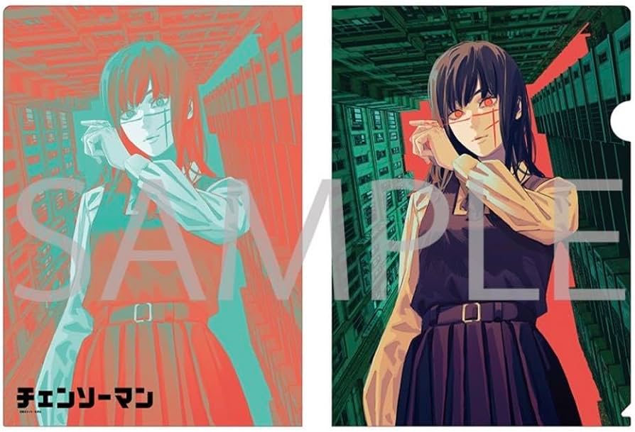 Amazon.co.jp: チェンソーマン クリアファイル ジャンプフェア 三鷹