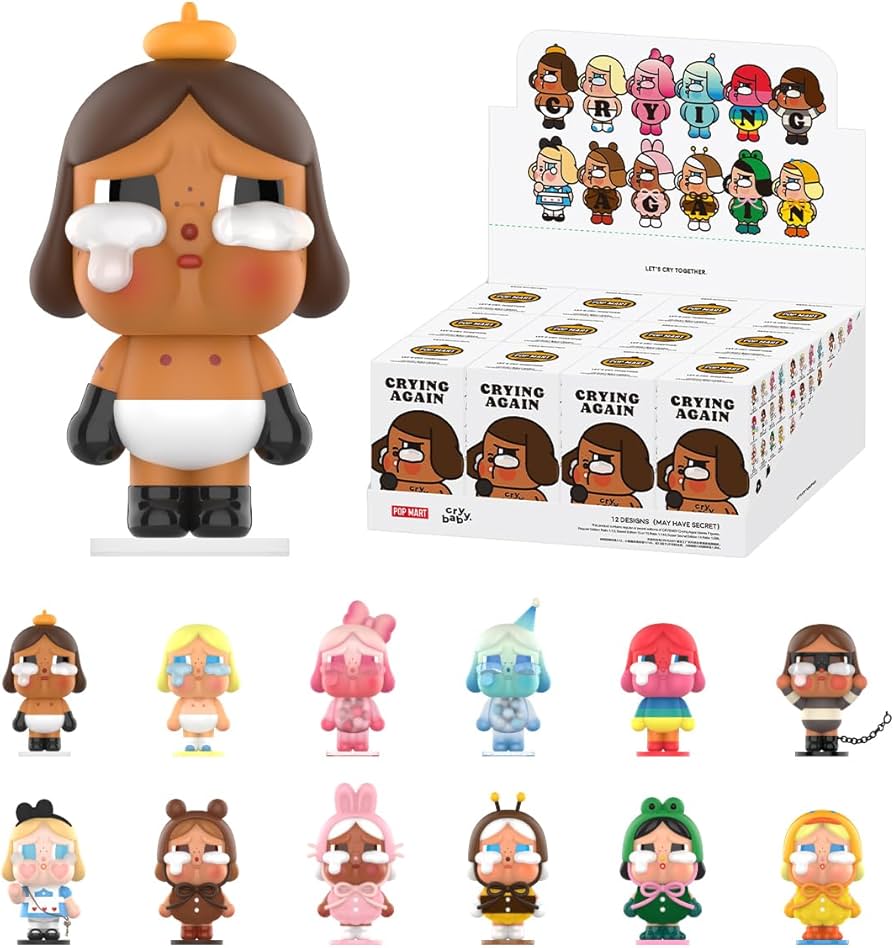 Amazon.co.jp: POP MART CRYBABY Crying Again シリーズ【1ピース
