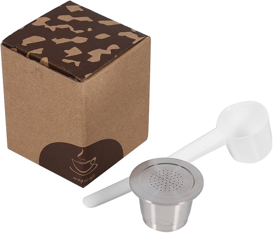 Amazon｜コーヒーカプセル ステンレス製 ネスプレッソ 互換性 再利用