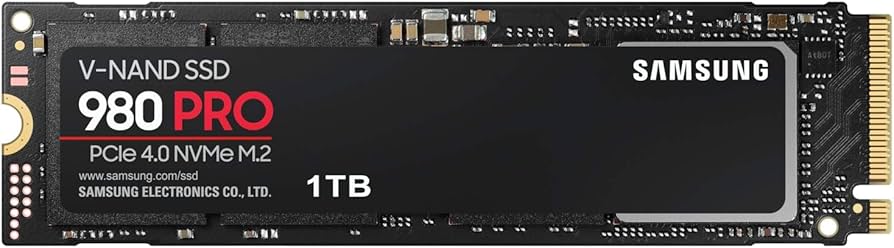 Amazon.com: Samsung 980 PRO 1TB PCIe 4.0 NVME M.2 SSD (MZ-V8P1T0BW