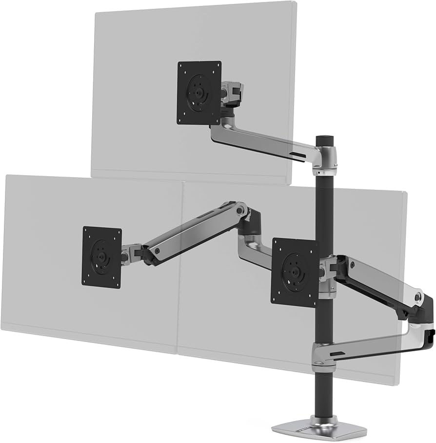 Amazon.co.jp: Ergotron (エルゴトロン) – LX トリプルモニターアーム