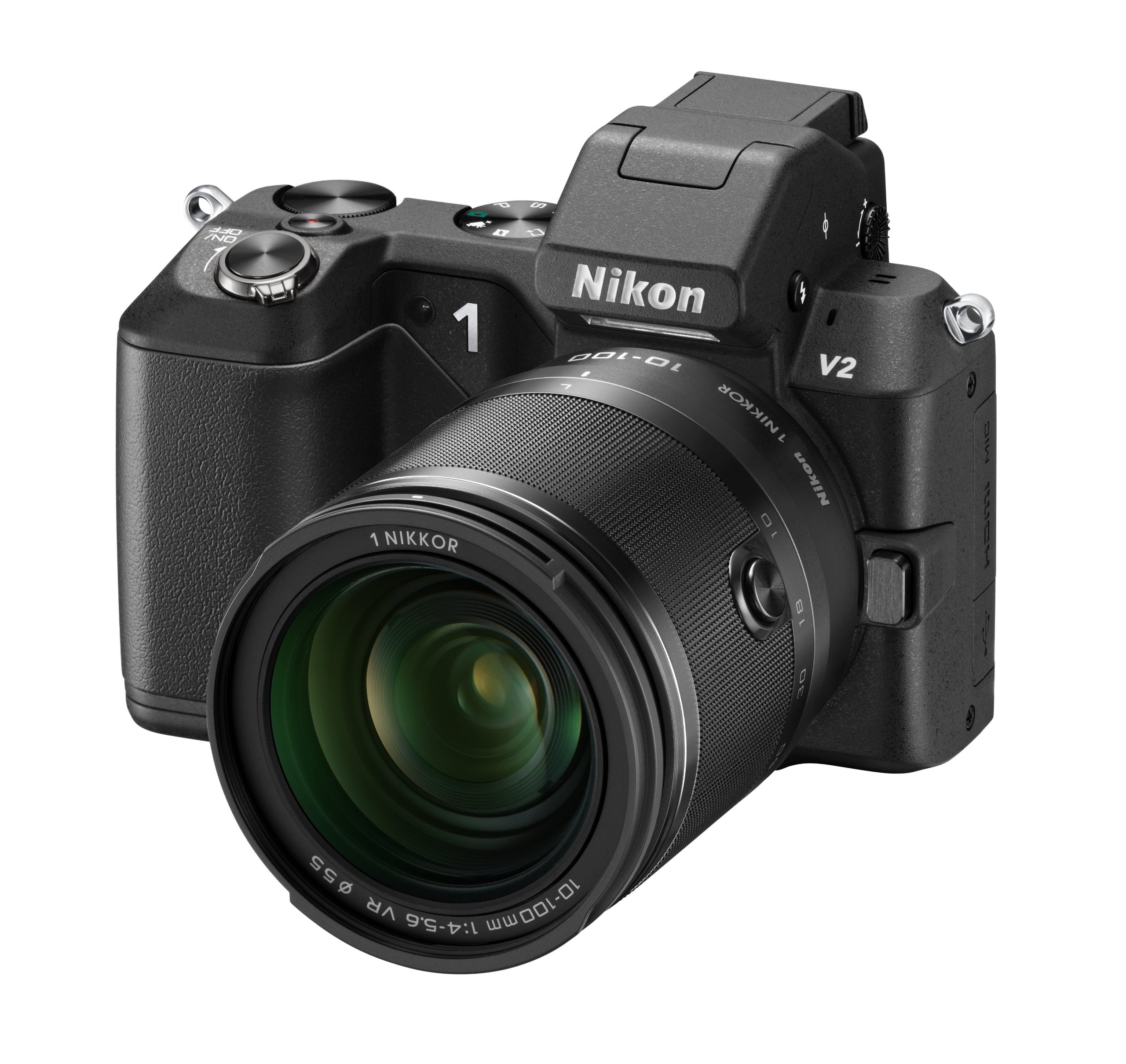Amazon | Nikon ミラーレス一眼 Nikon 1 V2 小型10倍ズームキット 1