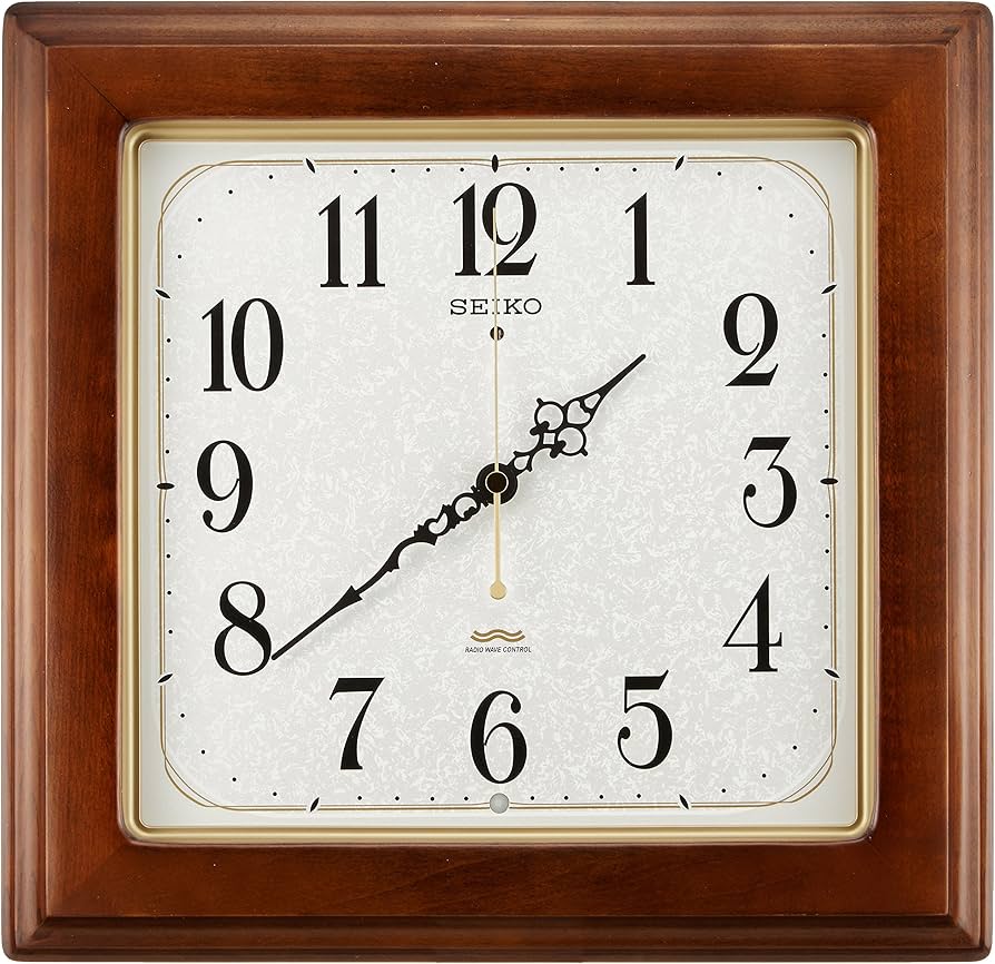 Amazon.co.jp: セイコークロック(Seiko Clock) 掛け時計 電波 アナログ