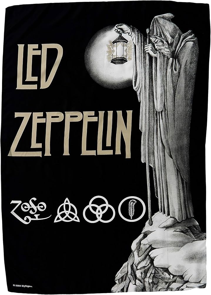 Amazon.com: Led Zeppelin - Stairway to Heaven Fabric Poster 30 x