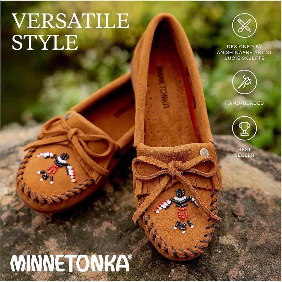 Amazon.com | Minnetonka Women's Thunderbird “Animikii” Hardsole