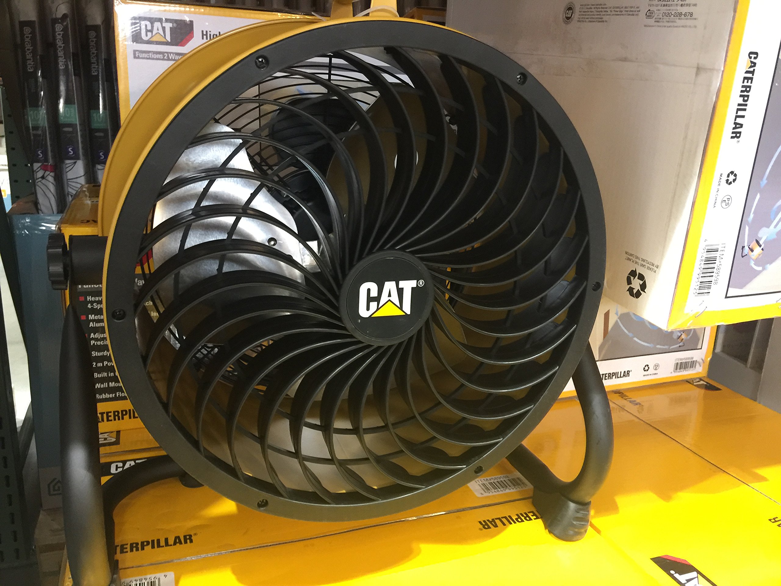 Amazon.co.jp: CATERPILLAR エアーサーキュレーター 35cm 1400rpm HVD