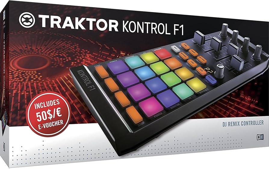 Amazon.co.jp: Native Instruments DJコントローラ TRAKTOR KONTROL F1
