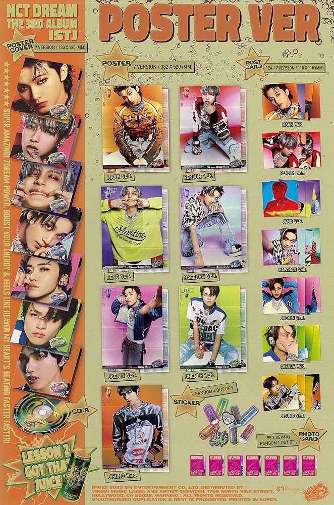 Nct Dream, NCT, JISUNG - NCT DREAM - The 3rd Album 'ISTJ' [Poster