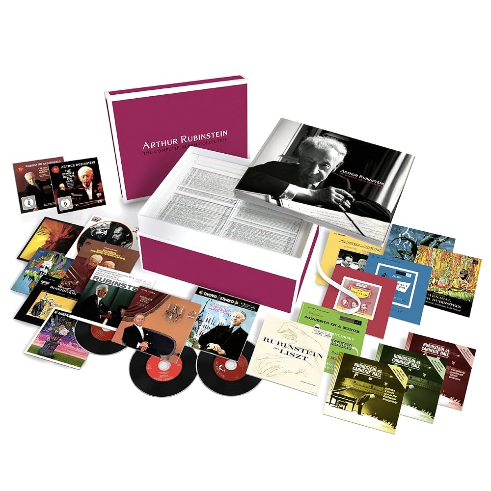 Arthur Rubinstein: The Complete Album Collection | Amazon.com.br