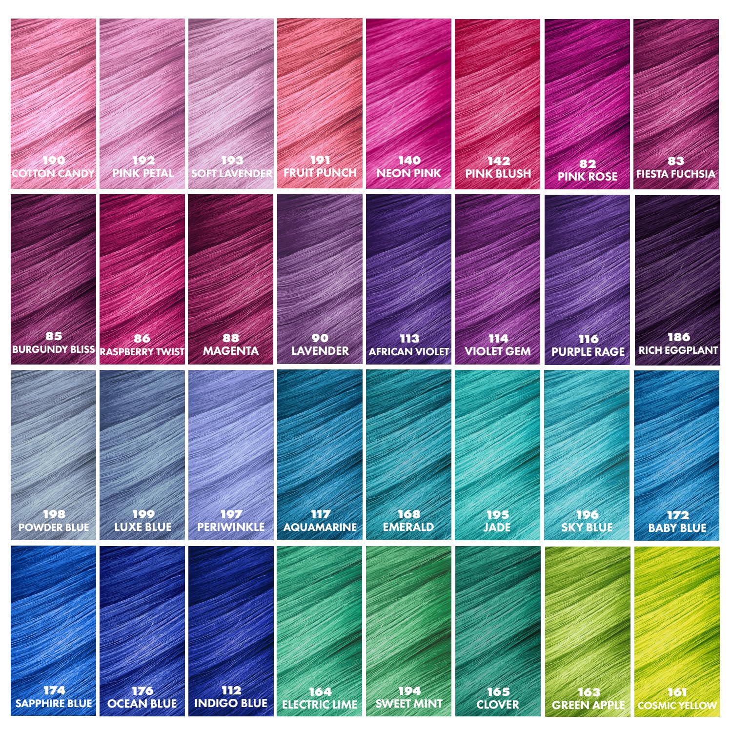 Amazon.com : Adore Semi Permanent Hair Color (125(2) Purple Black