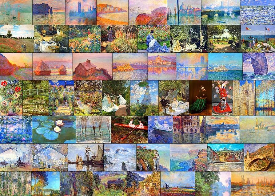 Amazon | ジグソーパズル 1000ピース クロード・モネ コレクション