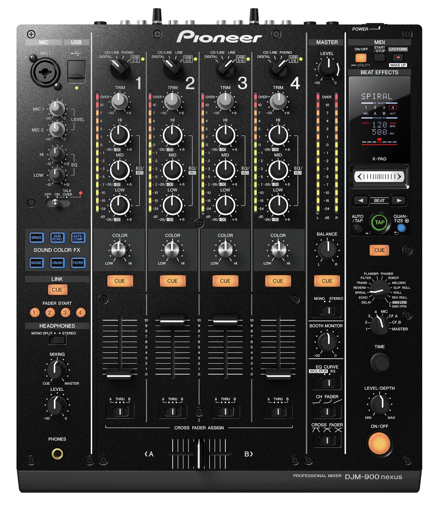 Amazon.co.jp: Pioneer DJミキサー DJM-900NXS : Musical Instruments