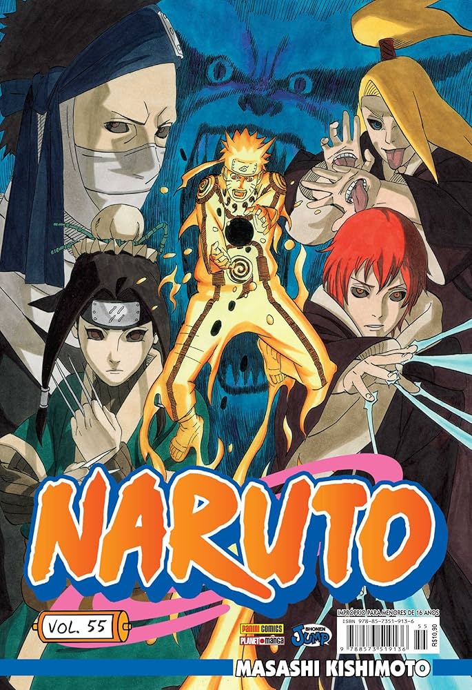 Naruto - Volume 55 | Amazon.com.br