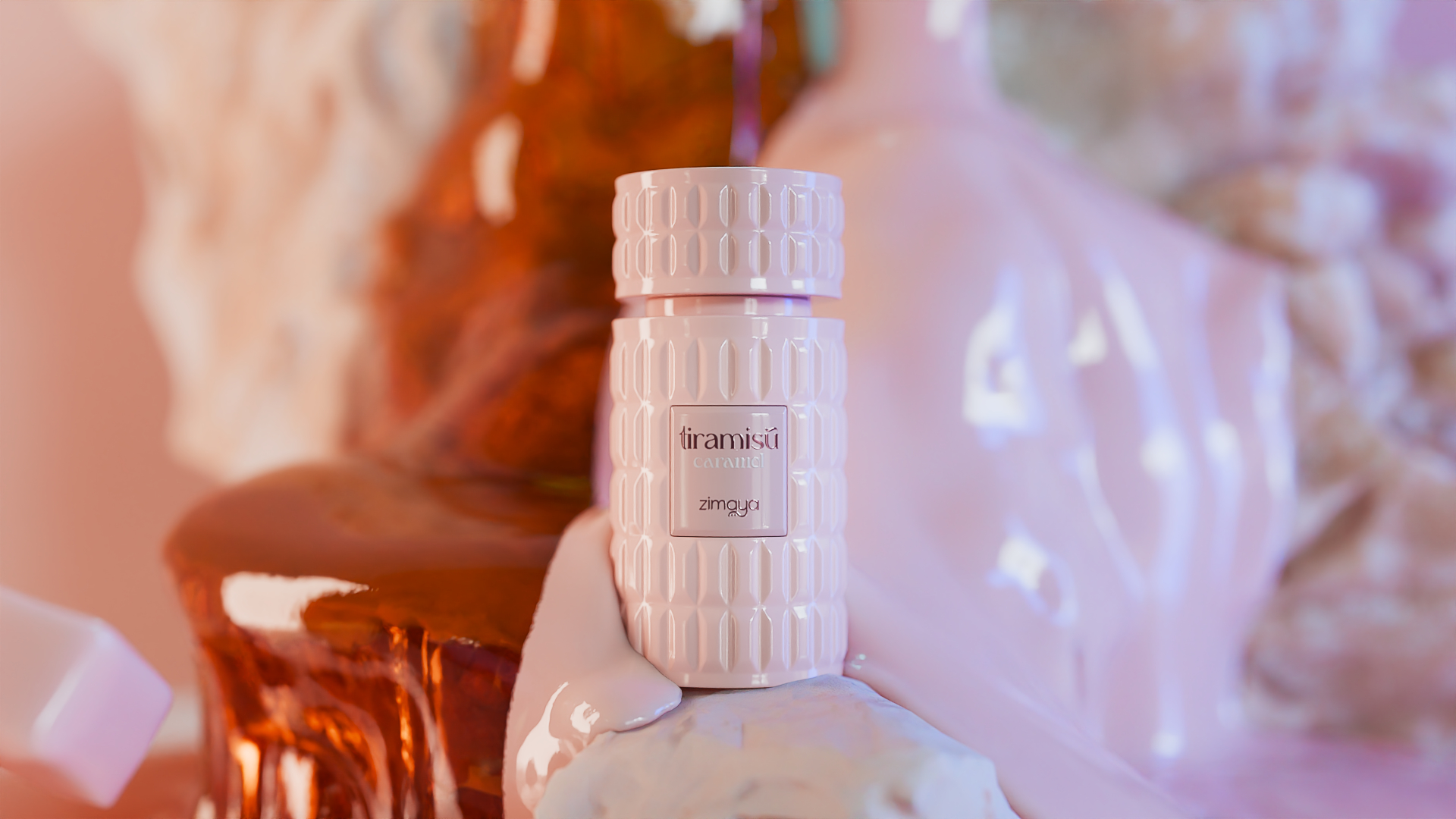 Amazon.com : zimaya Tiramisu Caramel for Unisex Eau De Parfum, 3.4