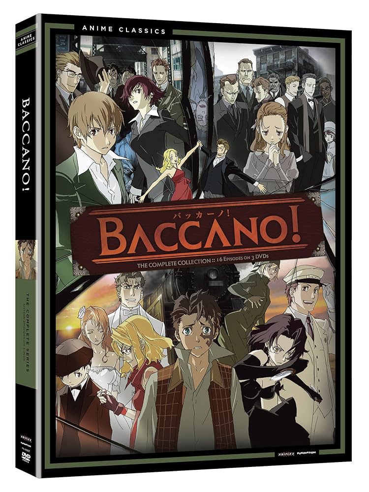 Amazon.co.jp: Baccano: Complete Series - Vc: DVD