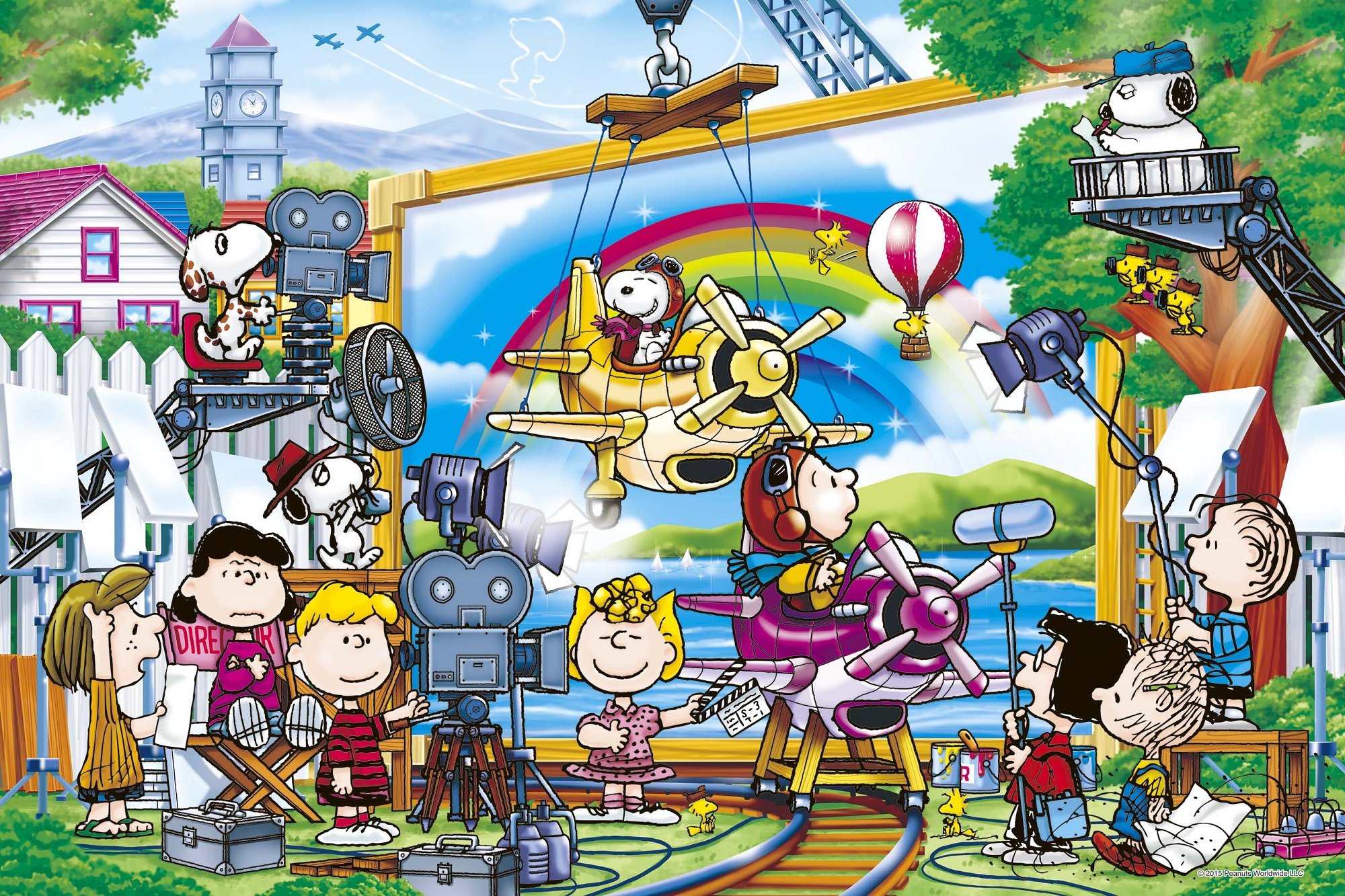 Amazon | 1000ピース ジグソーパズル PEANUTS ムービースター（50x75cm