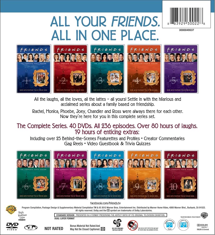 Amazon.com: Friends: The Complete Series : Jennifer Aniston