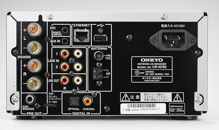 Amazon.co.jp: ONKYO ネットワークCDレシーバー シルバー CR-N765(S