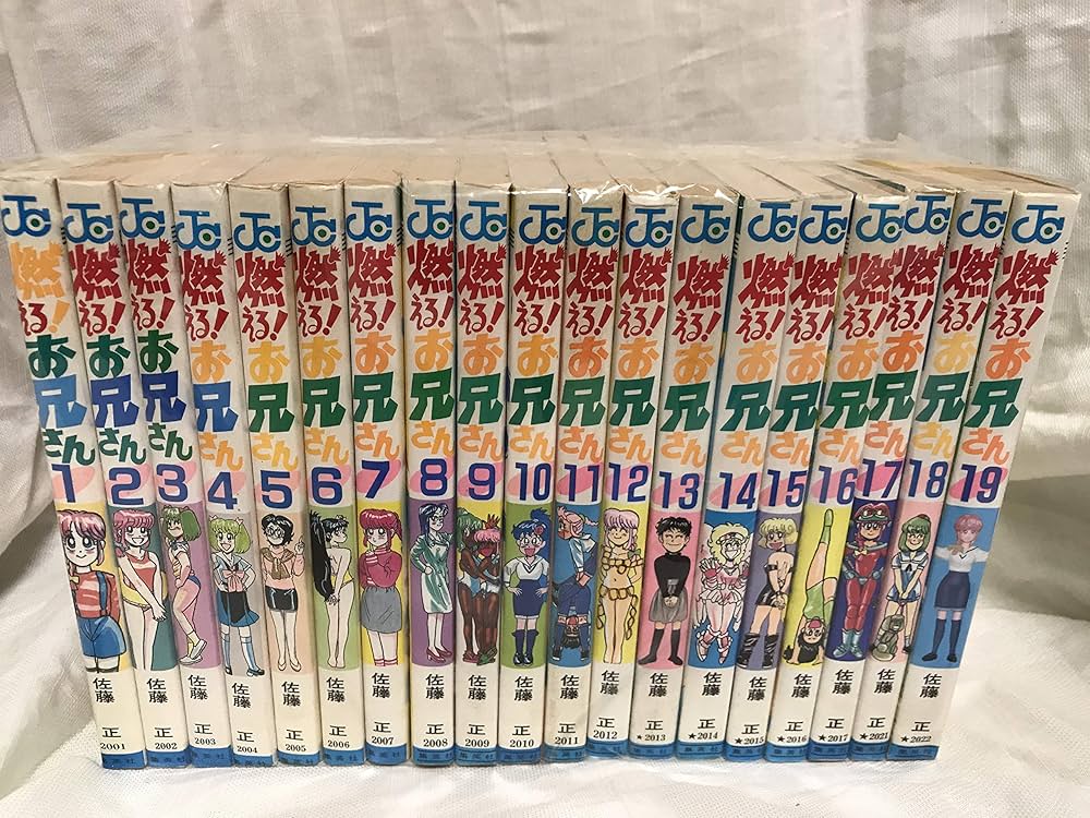 燃える!お兄さん 全19巻完結 [マーケットプレイス コミックセット