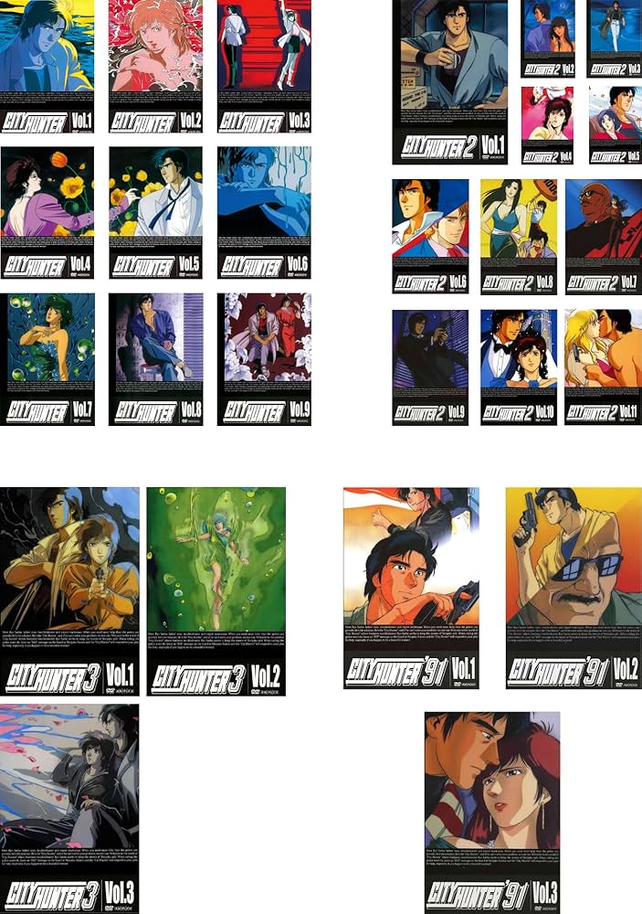 Amazon.co.jp: CITY HUNTER シティーハンター シーズン 1、2、3、'91