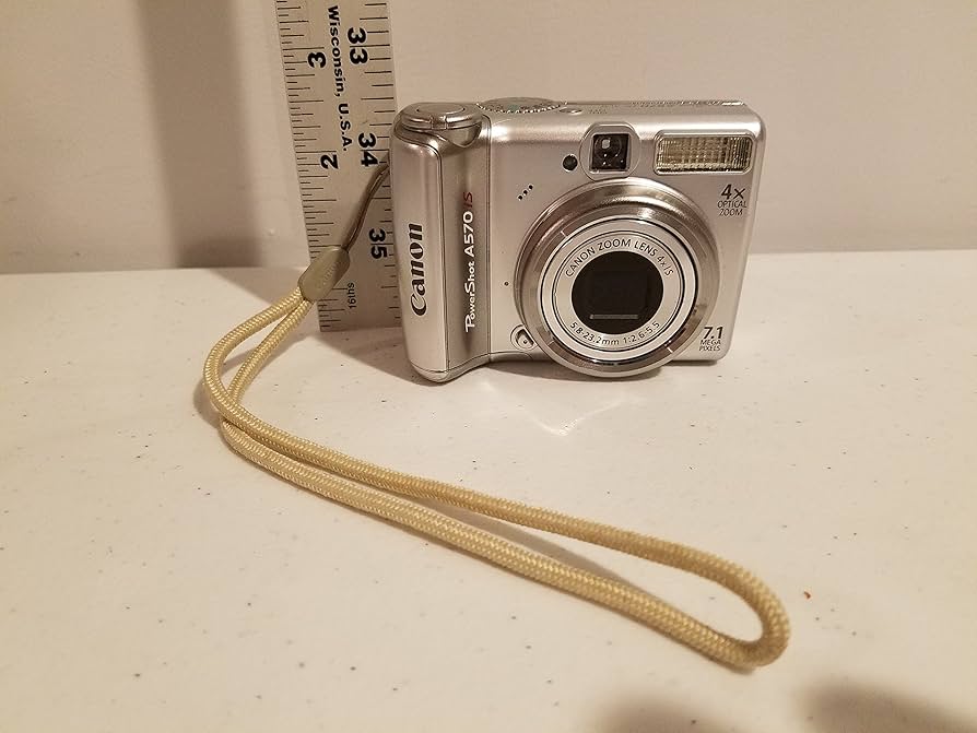 Amazon.com : Canon PowerShot A570IS 7.1MP Digital Camera with 4x