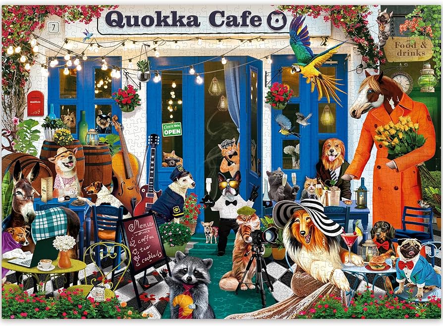 Amazon | QUOKKA 1000ピース パズル 大人用 - 男性・女性向け