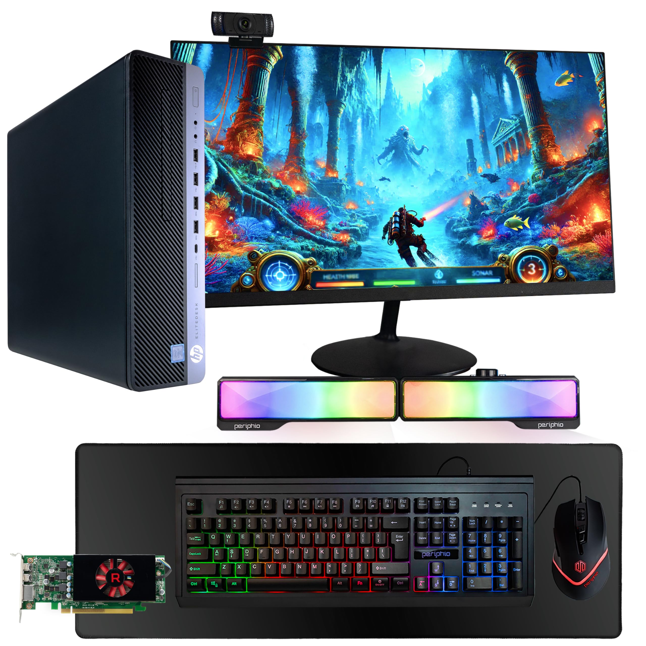 Amazon.com: HP Prebuilt Gaming Desktop PC Intel i5 + Radeon RX550