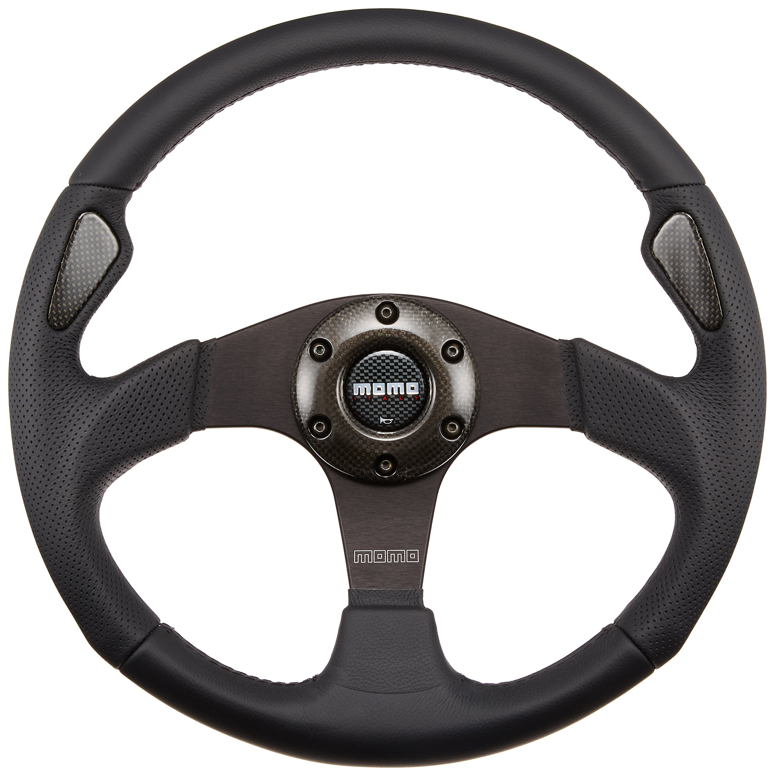 Amazon | MOMO(モモ) ステアリング ジェット 35パイ BK J-2