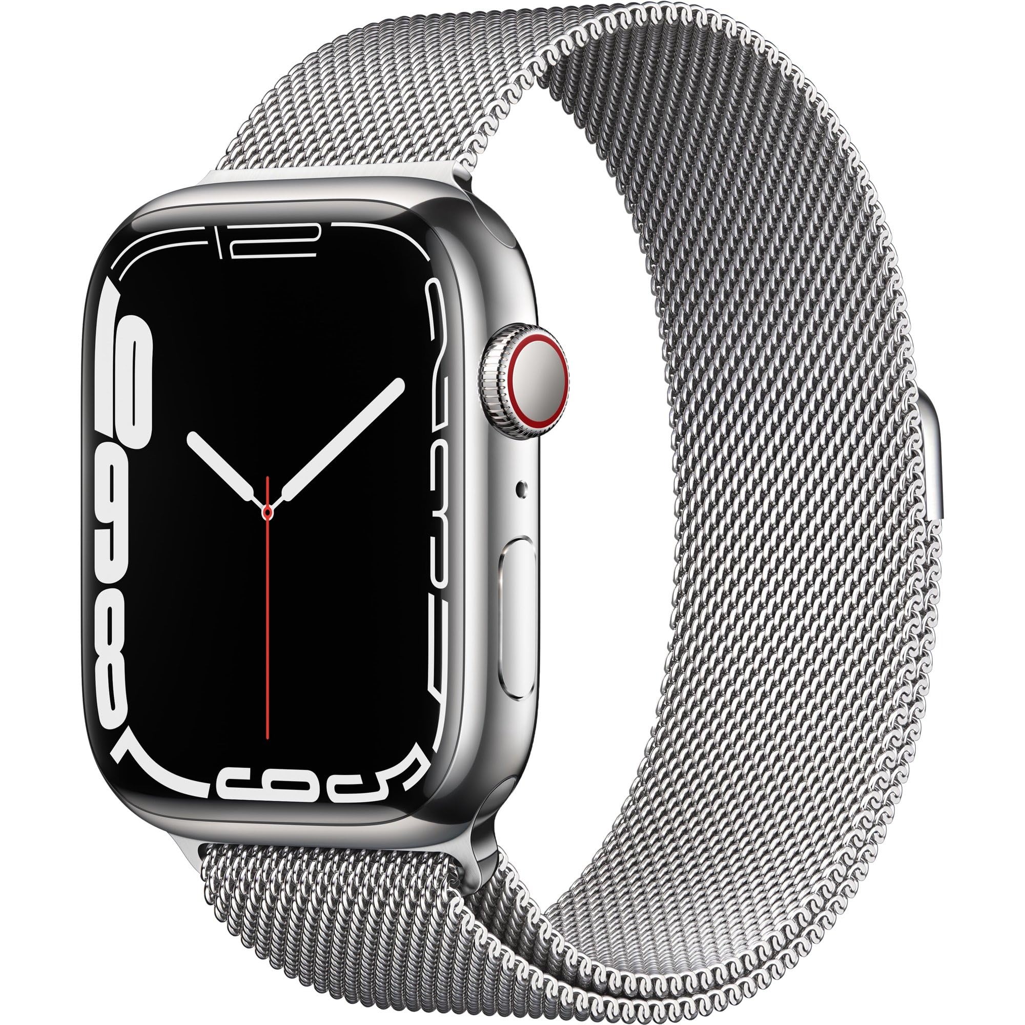 Amazon.com: Apple Watch Series 7 (GPS + Cellular, 45MM) - Silver