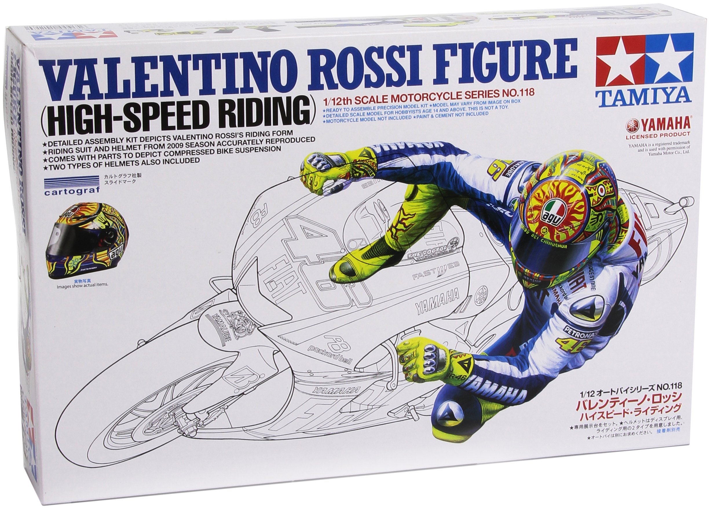 Amazon | タミヤ 1/12 オートバイシリーズ No.118 バレンティーノ