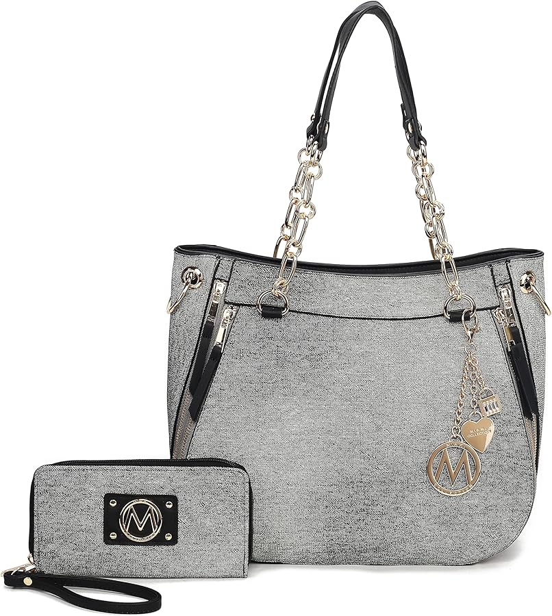 Amazon.com: MKF Collection Tote Handbag with Wristlet Wallet