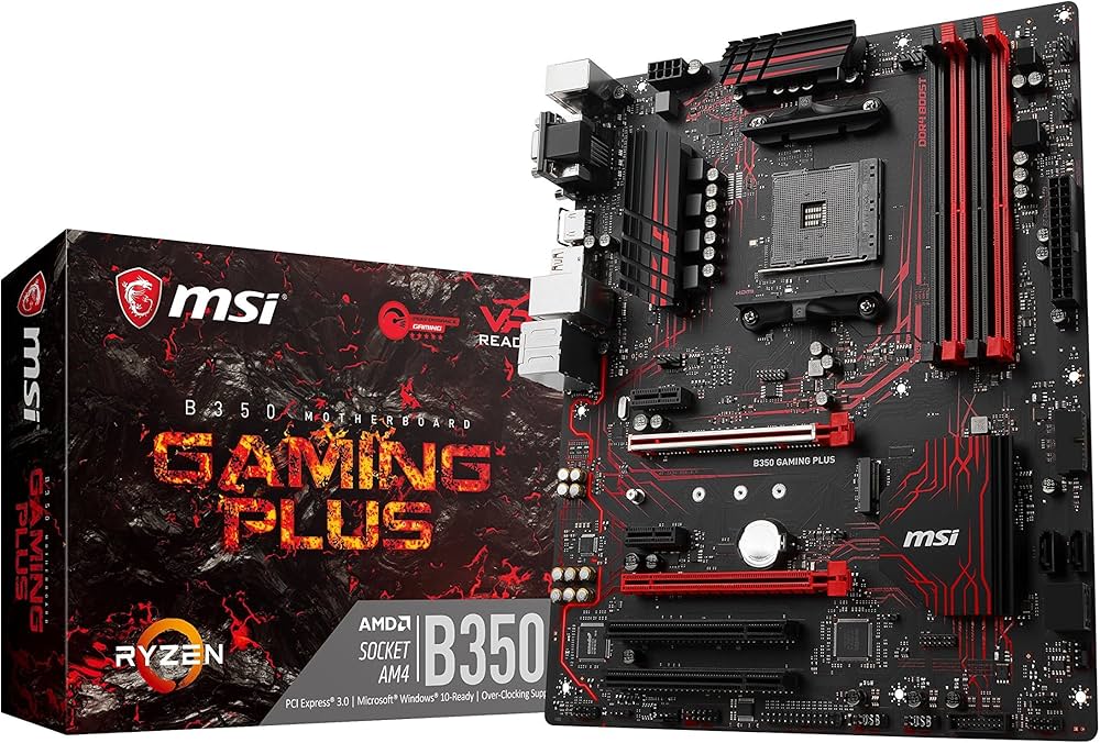 Amazon | MSI Gaming AMD Ryzen B350 DDR4 VR Ready HDMI USB 3 ATX