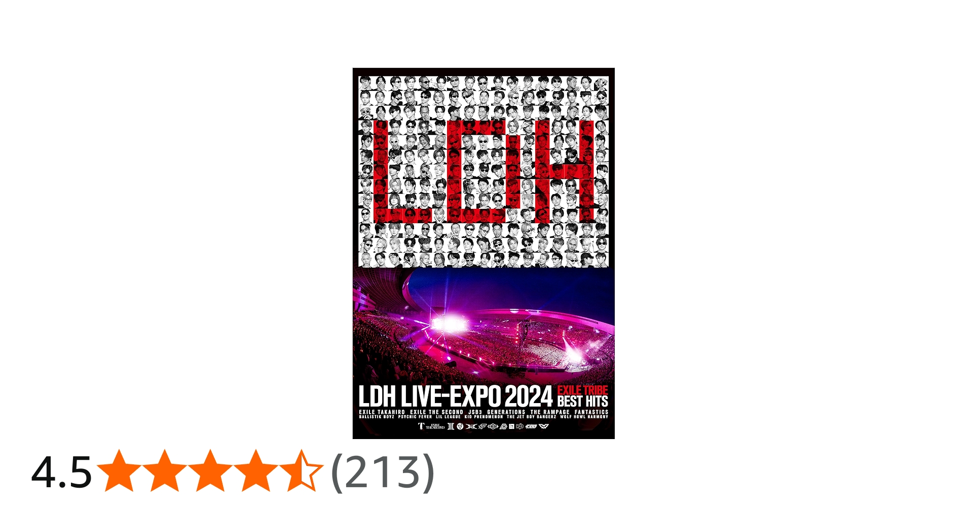 Amazon.co.jp: LDH LIVE-EXPO 2024 -EXILE TRIBE BEST HITS-(Blu-ray