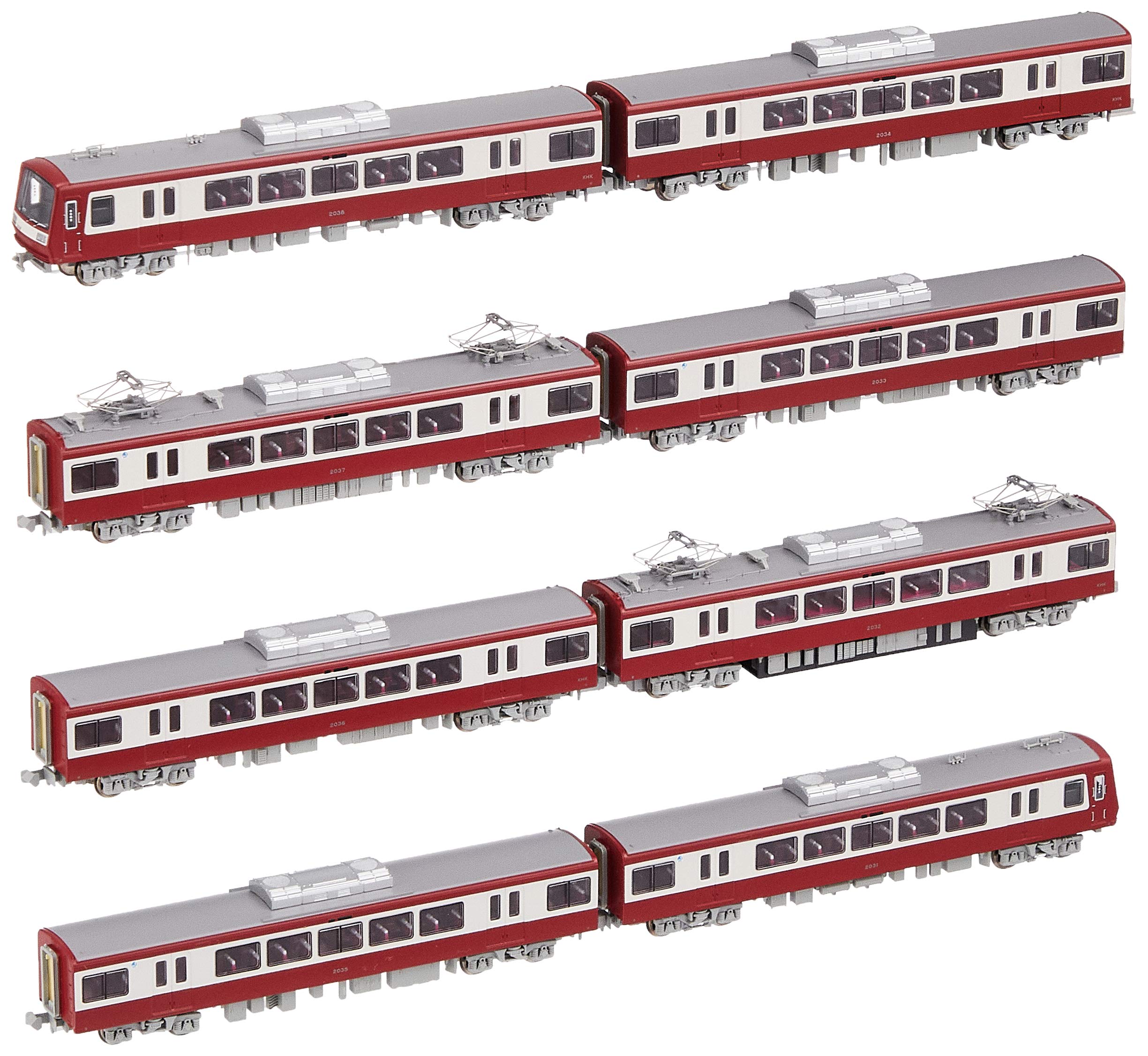 Amazon | マイクロエース Nゲージ 京急2000形 2扉 8両セット A7961