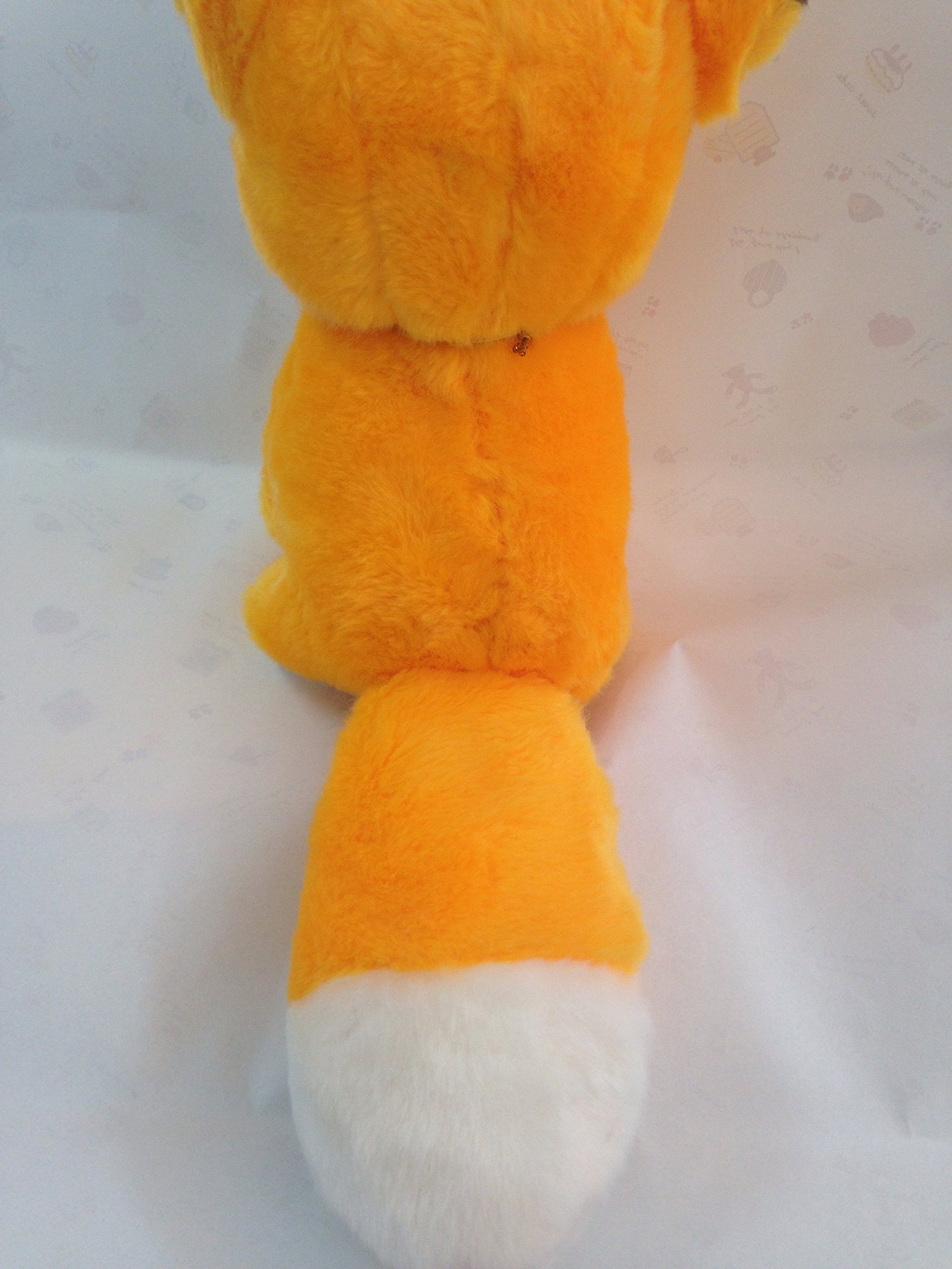 Amazon.co.jp: 北海道限定・北キツネぬいぐるみ☆S・縦16センチ全長約