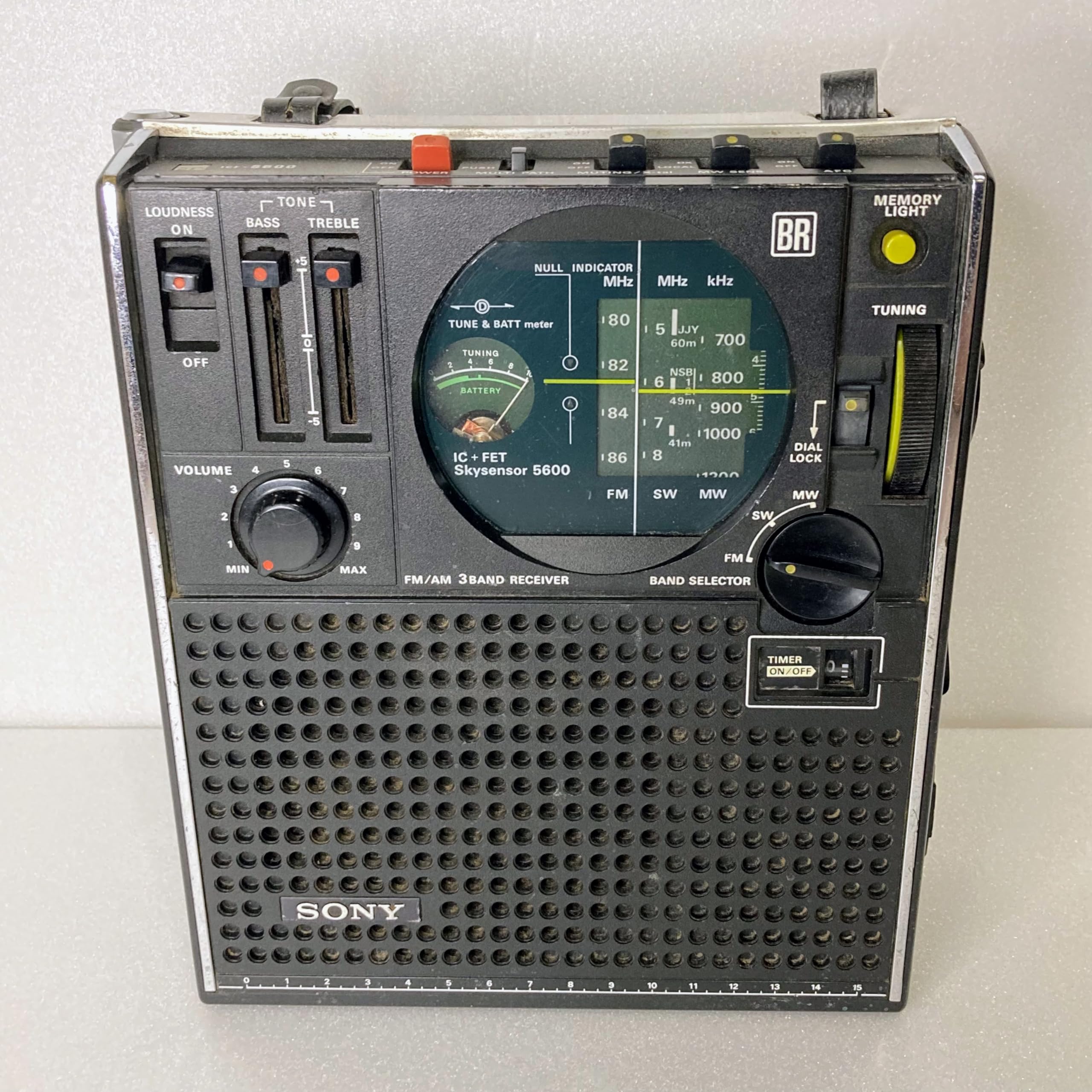 Amazon | SONY ソニー ICF-5600 スカイセンサー 3バンドレシーバー FM