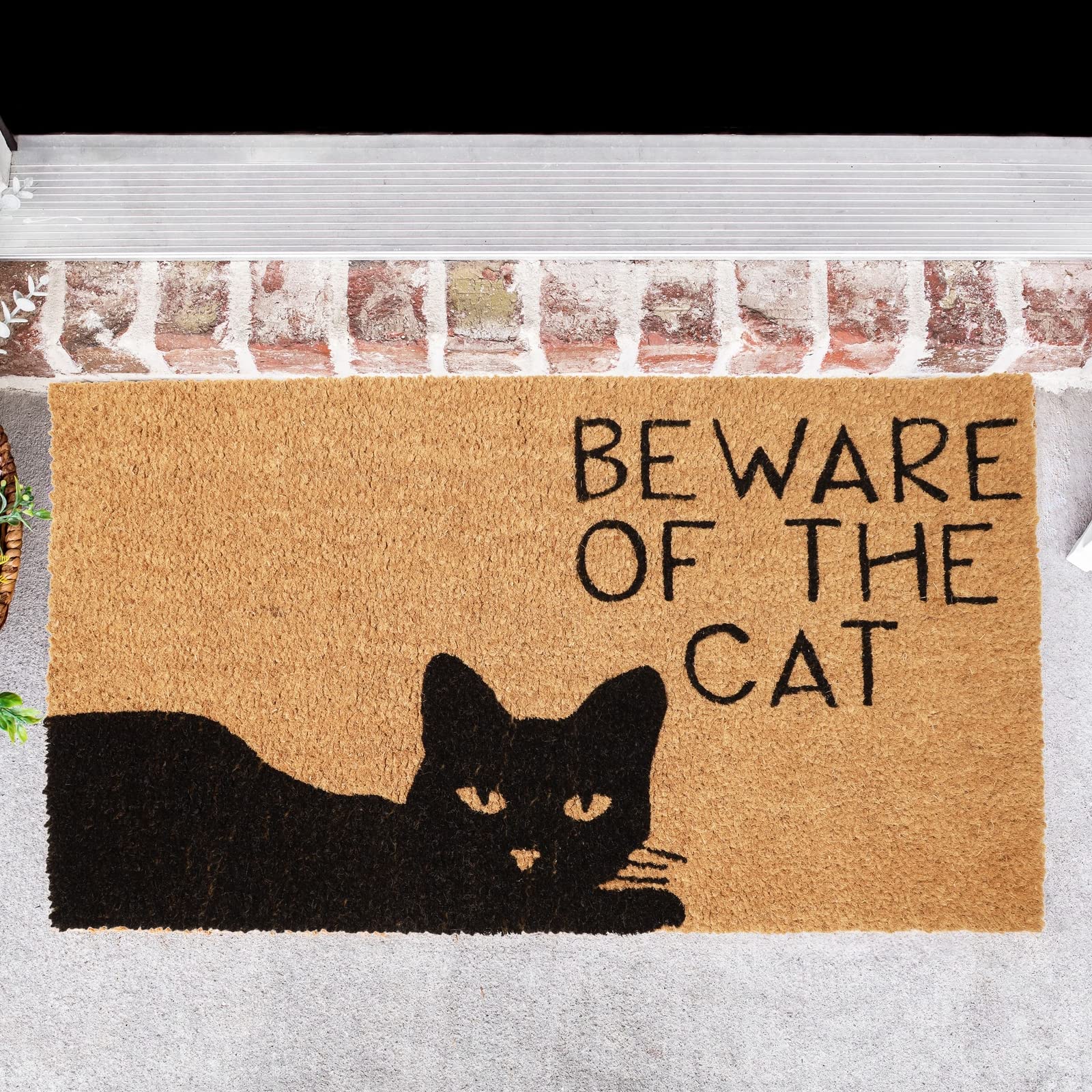 Amazon.com: Juvale Cat Coir Door Mat - 17 x 30 in, Natural
