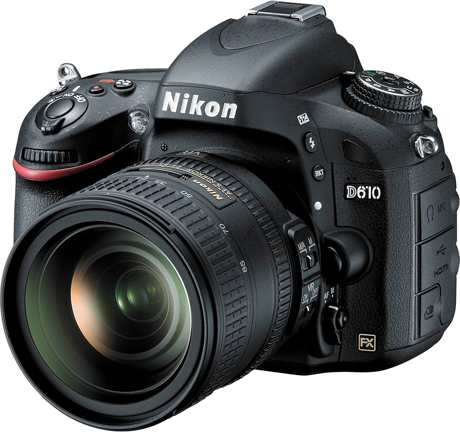 Amazon.com : Nikon D610 24.3 MP CMOS FX-Format Digital SLR Camera