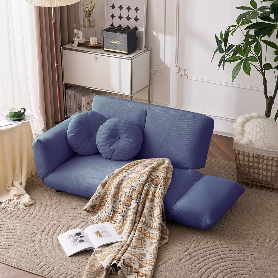 Amazon｜IKIFLY ソファ 2人掛け ソファベッド フロアソファ コンパクト