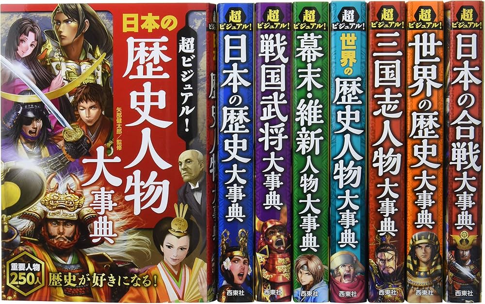 Amazon.co.jp: 超ビジュアルで面白すぎる!日本・世界の歴史セット(全8