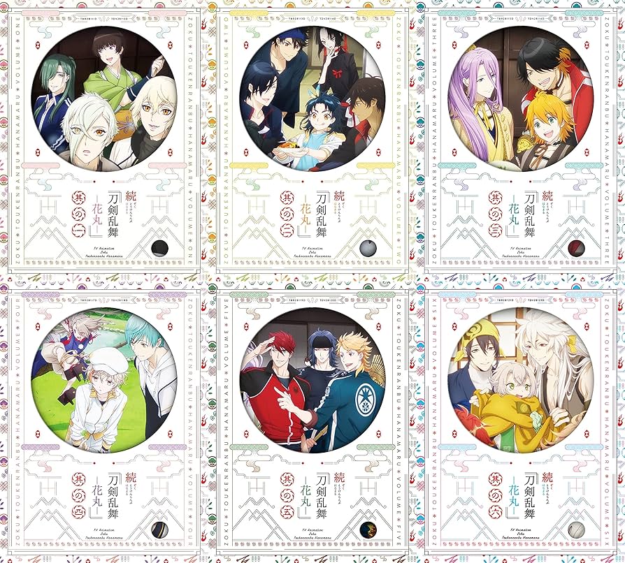 Amazon.co.jp | 続『刀剣乱舞-花丸-』全6巻セット Blu-ray (初回生産