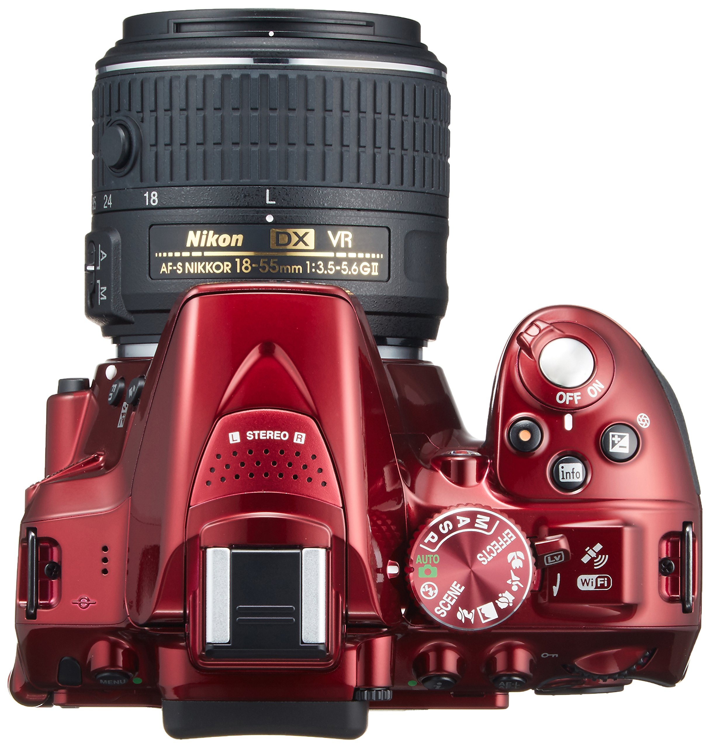 Amazon.co.jp: Nikon DSLR Camera D5300 Double Zoom Kit 2, Red