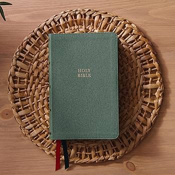 NKJV, Single-Column Reference Bible, Verse-by-verse, Green