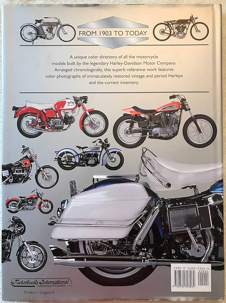 The Complete Harley Davidson: A Model-by-Model History of the