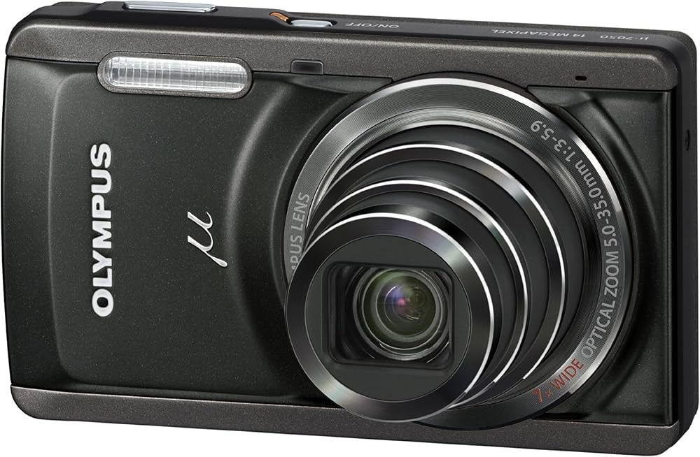 Amazon | OLYMPUS デジタルカメラ μ-7050 ブラック 光学7倍ズーム