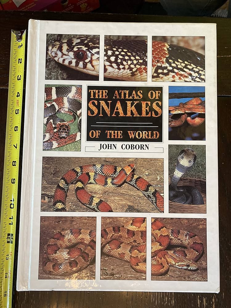 The Atlas of Snakes of the World: Coborn, John: 9780866227490