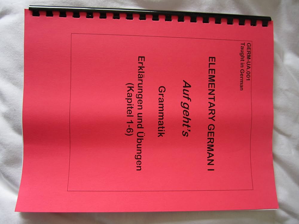 Amazon.com: Auf Geht's! Beginning German Language and Culture