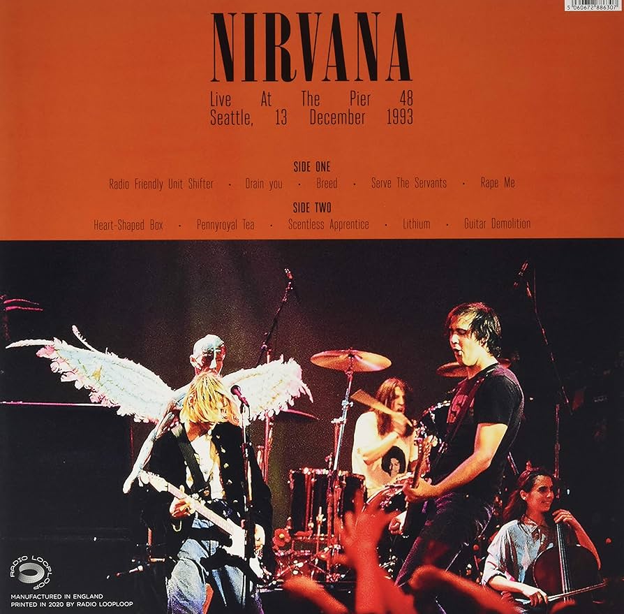 洋楽 Nirvana Live at the Pier 48, Seattle Amazon.com: (VINYL LP
