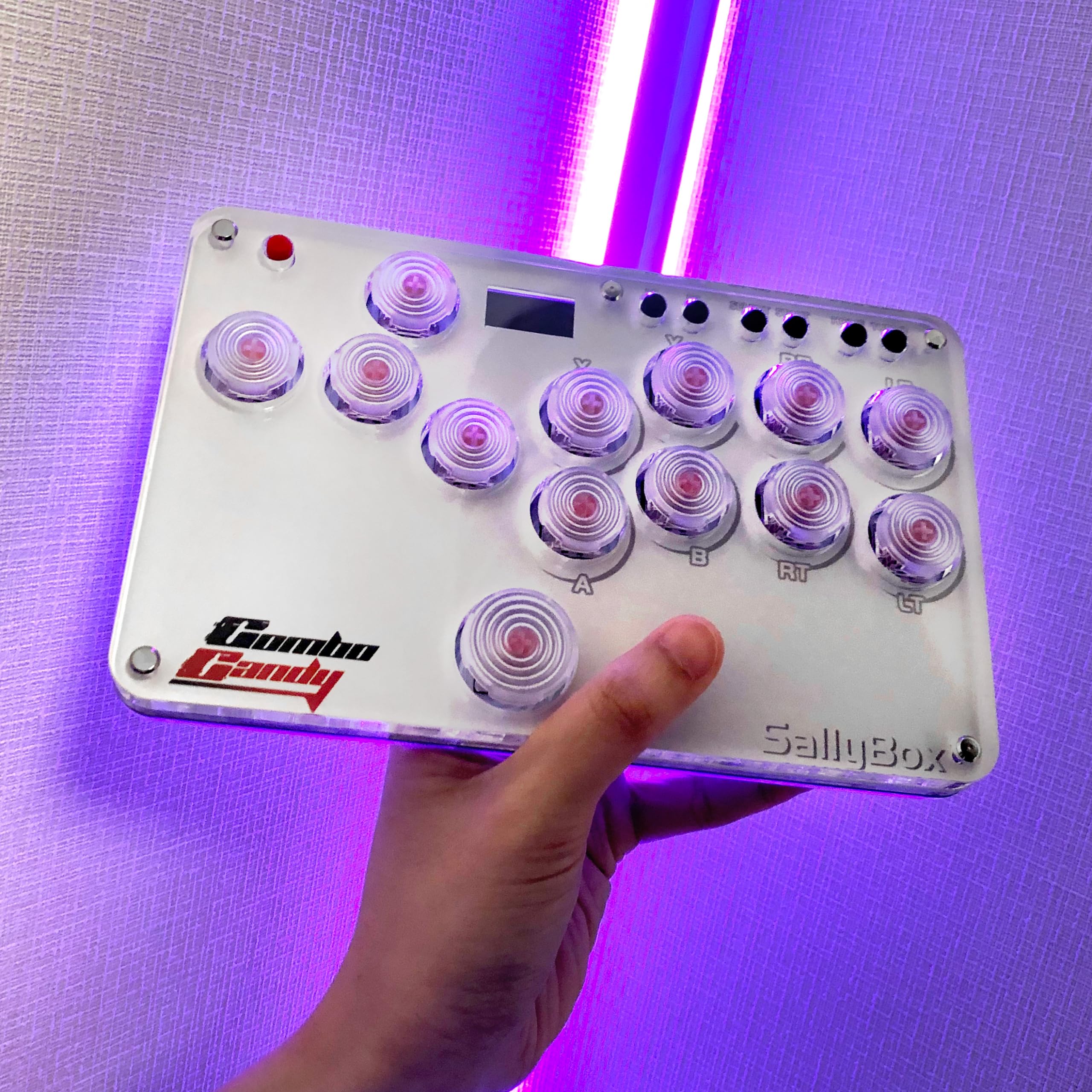 Amazon.co.jp: Sallybox アケコン レバーレス PC/Switch/PS3/PS4