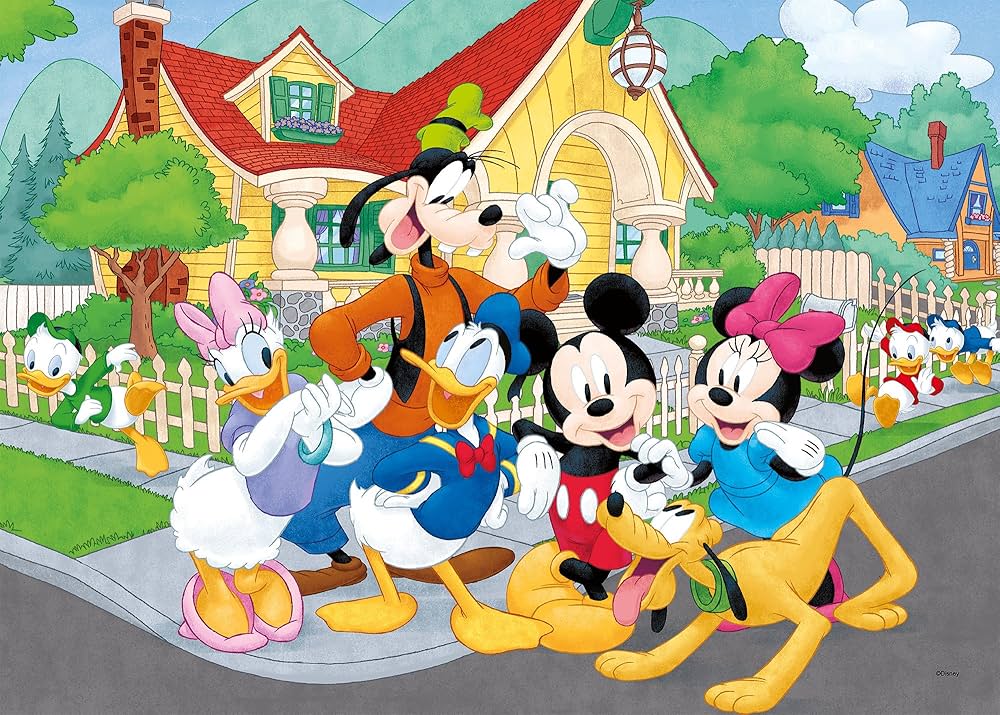Amazon.com: Disney 66728 Mouse and Friends Puzzle Df Supermaxi
